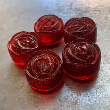Load image into Gallery viewer, Red Rose Magnets - Set of 5