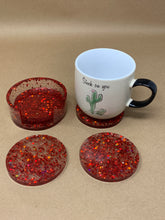 Load image into Gallery viewer, Queen of Hearts Coaster Set