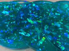 Load image into Gallery viewer, Ocean Vibes Blue Coaster Set