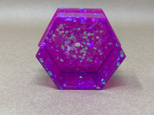 Load image into Gallery viewer, Pretty Purple Hexagonal Tiny Pot