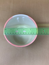 Load image into Gallery viewer, Rose & White Swirl Ceramic Pot