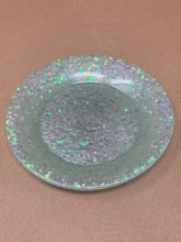 Load image into Gallery viewer, Decorative Plate - Green Glittery