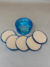 Load image into Gallery viewer, Beautiful Blue Coaster Set