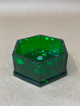 Load image into Gallery viewer, Deep Green Hexagonal Tiny Pot