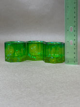 Load image into Gallery viewer, Green Gradient Tiny Pots - Set of 3