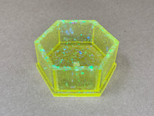 Load image into Gallery viewer, Yellow Hexagonal Tiny Pot