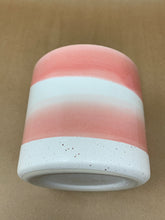 Load image into Gallery viewer, Rose & White Swirl Ceramic Pot