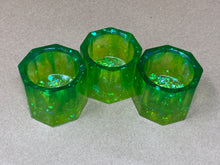 Load image into Gallery viewer, Green Gradient Tiny Pots - Set of 3