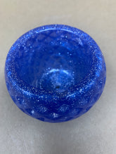 Load image into Gallery viewer, Periwinkle Blue Pot with Silver Glitter