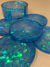 Load image into Gallery viewer, Beautiful Blue Coaster Set