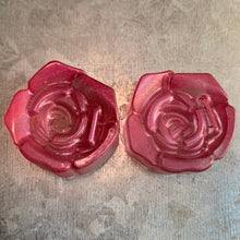 Load image into Gallery viewer, Pretty Pink Rose Magnets - Set of 2