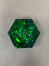 Load image into Gallery viewer, Deep Green Hexagonal Tiny Pot