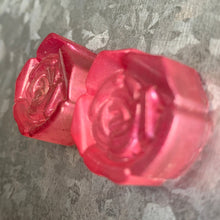 Load image into Gallery viewer, Pretty Pink Rose Magnets - Set of 2