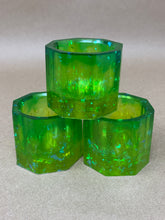 Load image into Gallery viewer, Green Gradient Tiny Pots - Set of 3