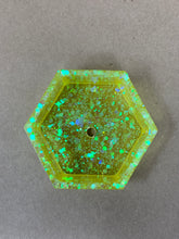 Load image into Gallery viewer, Yellow Hexagonal Tiny Pot