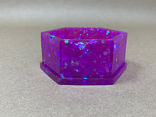 Load image into Gallery viewer, Pretty Purple Hexagonal Tiny Pot
