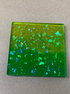 Green Gradient Coaster Set